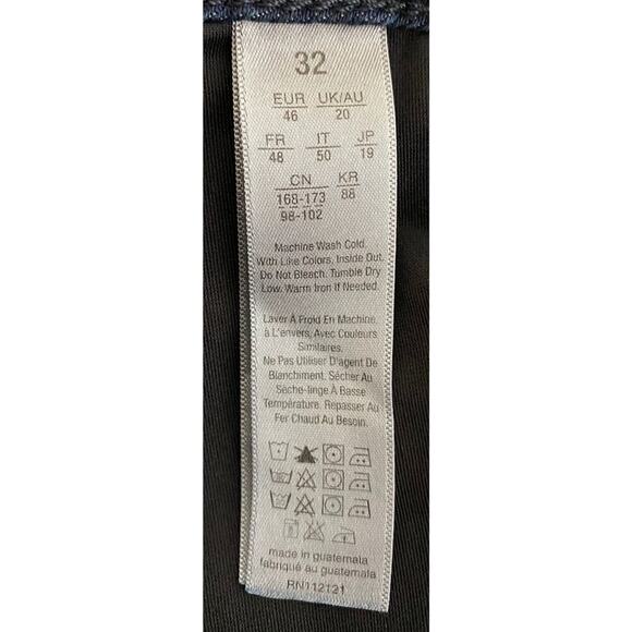 Women's Spanx Slim-X Casual Capri Denim Jeans Dark Dipped Stretch NWT - Picture 12 of 13